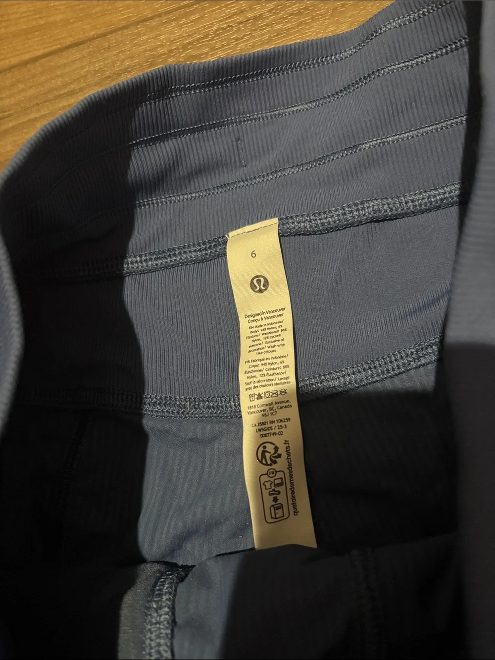Lululemon dance studio mid rise pant 6